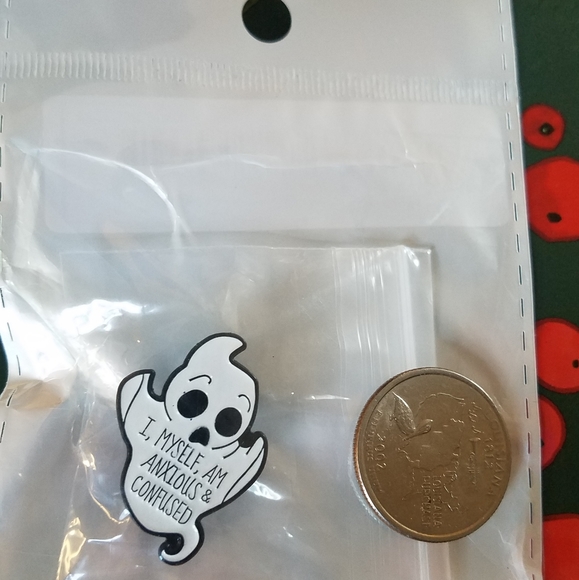 *2 for $13* Beetlejuice Inspired Ghost Pin - Picture 5 of 5